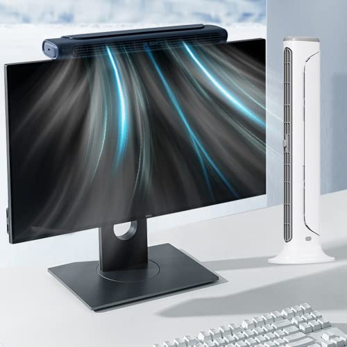 Rapidly Cool Your Office with the Clip-On Tower Fan