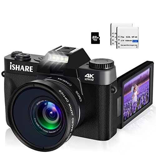 Capture Stunning Moments with the ISHARE 4K Camera