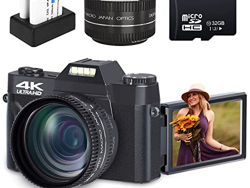 Capture Stunning Moments with 4K Vlogging Camera