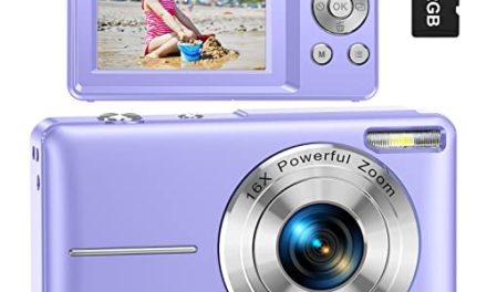 Capture Memories with 32GB FHD Digital Camera