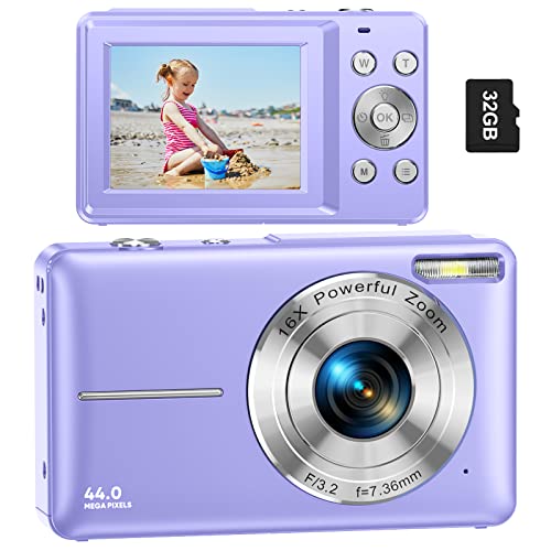 Capture Memories with 32GB FHD Digital Camera