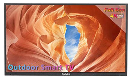 Ultimate Outdoor Entertainment: SYLVOX 55″ 4K UHD Smart TV