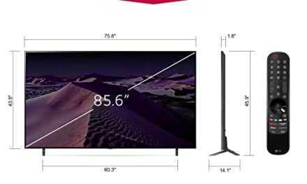 “Immerse in AI-Powered 4K with LG 86QNED85UQA TV”