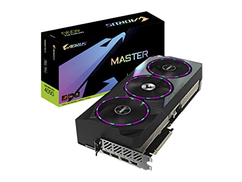 “Unleash Gaming Power: AORUS RTX 4090 Master 24G, 3X WINDFORCE Fans”