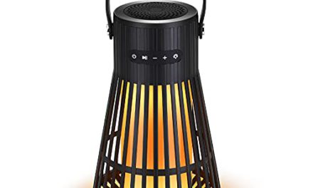 Flame Atmosphere Speaker: Waterproof, Wireless Torch, Stereo Sound
