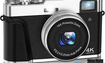 Capture Stunning 4K Moments! NEZINI Vlogging Camera – Auto Focus, Anti-Shake, 48MP, YouTube Ready!