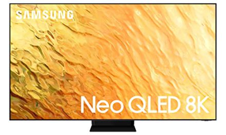 Immersive 8K Samsung Neo QLED TV with Dolby Atmos & Alexa