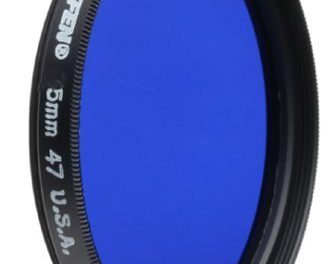 “Enhance Photos: Tiffen 55mm 47 Blue Filter for Portable Electronics”
