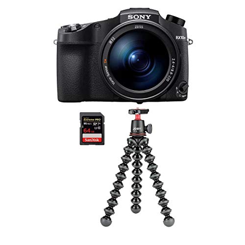 Capture Memories: Sony Cyber-Shot DSC-RX10 IV Camera + Joby GorillaPod Kit