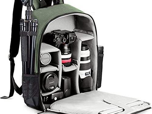 Waterproof Camera Backpack with Laptop Compartment – Ultimate Gear for DSLR/SLR Mirrorless Cameras & More