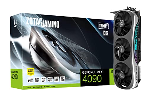 “Unleash Your Gaming Power with ZOTAC RTX 4090 Trinity OC – 24GB GDDR6X, IceStorm 3.0 Cooling, Spectra 2.0 RGB!”