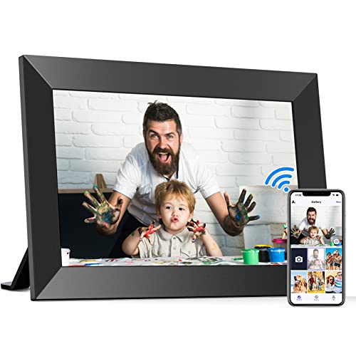 10.1″ WiFi Smart Photo Frame: HD Touch Screen, Cloud Storage, Share Photos Anywhere!