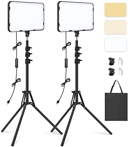 “Capture Your Moments: Dynamic LED Light Kit & Tripod”