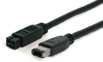 High-Speed Firewire Cable for Portable Electronics