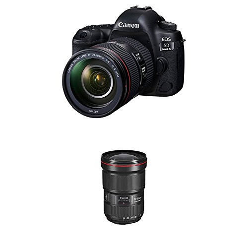 Capture the World: Canon EOS 5D Mark IV Camera with EF 24-105mm Lens & EF 16–35mm Lens