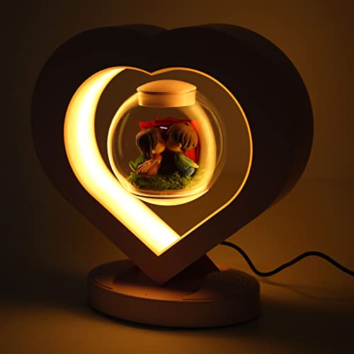 “Experience Magic: Levitating Heart Bluetooth Speaker”