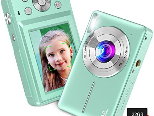 Capture Memories: 44MP Kids Vlogging Camera