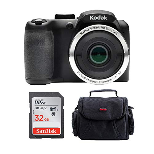 Capture Life: Kodak Astro Zoom Camera with Bonus SD Card & Case