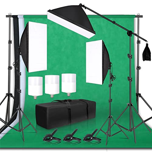 Elevate Your Photography: Dynamic Lighting Kit & Studio Accessories