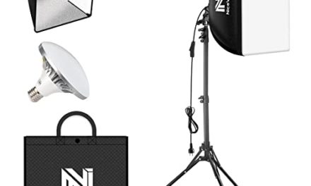 Powerful Softbox Lighting Kit for Stunning Photography & Video