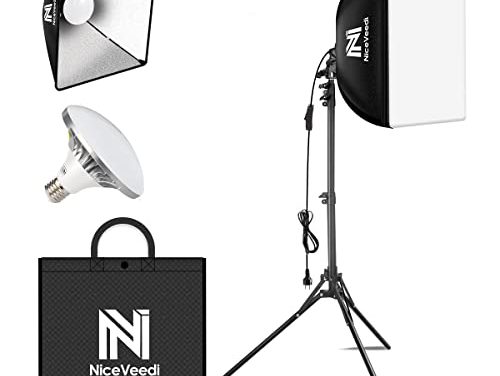 Powerful Softbox Lighting Kit for Stunning Photography & Video