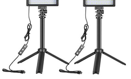 Powerful LED Lights for Tabletop Shooting