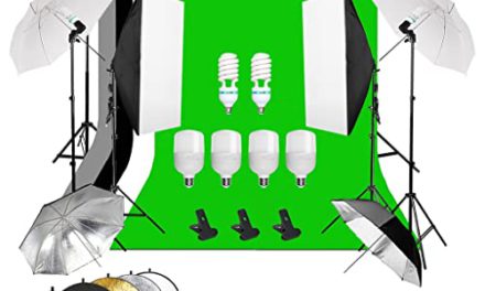 “Capture Perfect Moments: WXBDD Studio Lighting Kit & Backdrop Set”