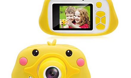 Capture Unforgettable Moments: GIENEX Kids Camera, 12MP HD Video Camcorder with 16GB TF Card