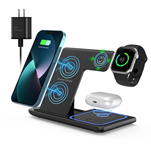 “Supercharged Apple iPhone & iWatch Station: ANYLINCON 3-in-1 Charger!”