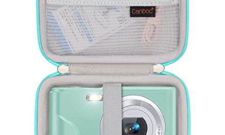 Protective Case for Kids Camera and Portable Point and Shoot – Green