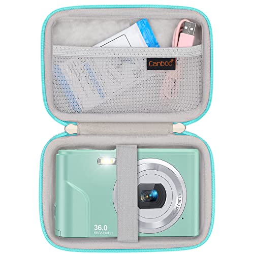 Protective Case for Kids Camera and Portable Point and Shoot – Green