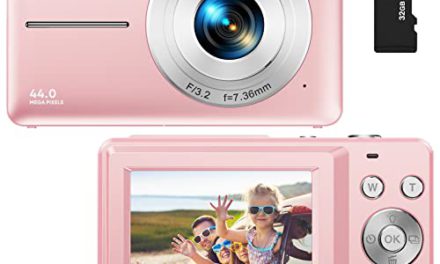 Capture Memories with 32GB Card FHD 1080P Kids Camera