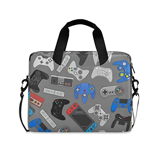 Unleash Nostalgia with 15.6″ Video Game Controller Laptop Bag