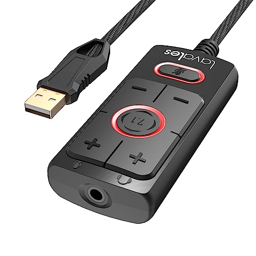 Enhance Gaming Headsets with Lavales 7.1 USB Sound Card