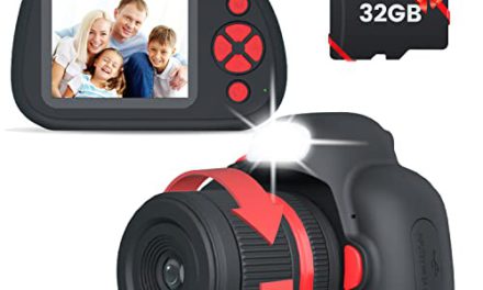 Capture Every Moment: Exciting Kids Camera – 2.4″ IPS Screen, Flash, 32G Card – Ideal Gift!