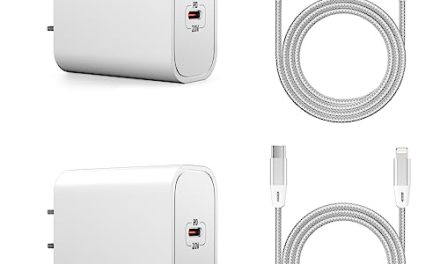 “Supercharge Your iPhone: MFi Certified 20W PD Charger & Lightning Cable for Lightning-Fast Charging!”