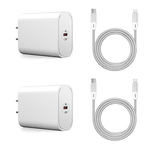 “Supercharge Your iPhone: MFi Certified 20W PD Charger & Lightning Cable for Lightning-Fast Charging!”