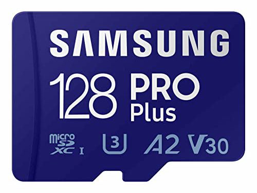 “High-speed 128GB Samsung PRO Plus microSD Card for Android, GoPRO, and DJI Drone”