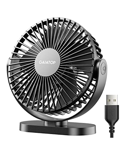 Powerful Gaiatop USB Desk Fan – Cool, Quiet, Portable