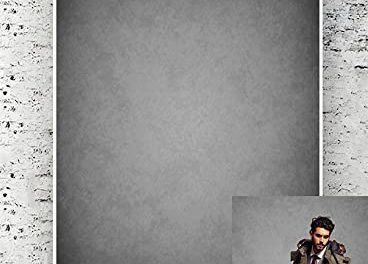 Stunning 10x20ft Grey Old Master Portrait Backdrop by Kate Backdrops