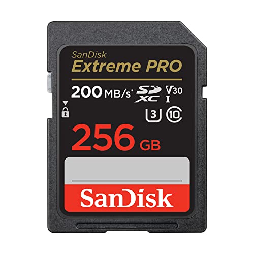 “Capture Unforgettable Moments: SanDisk 256GB Extreme PRO SDXC UHS-I Memory Card”