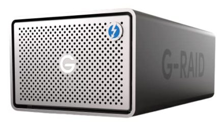 Powerful 40TB G-RAID 2: Thunderbolt 3, USB-C, HDMI, RAID – SDPH62H-040T-NBAAD