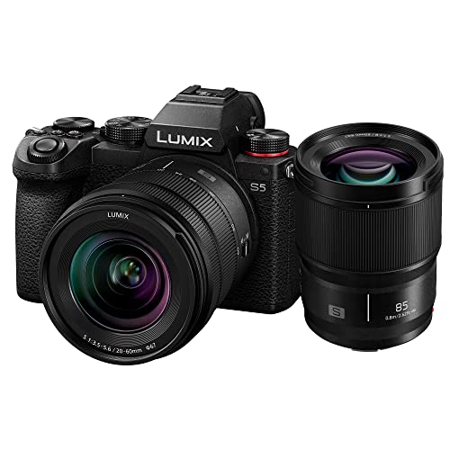 “Capture Stunning 4K Video: Panasonic LUMIX S5 Camera + Lens Kit”