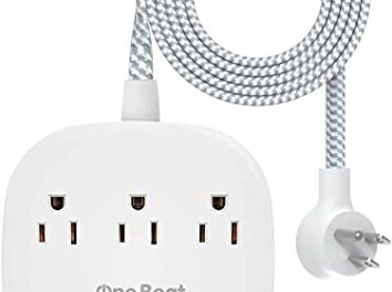 Ultimate Power Hub: 3 Outlets, 4 USB Ports, Portable & Safe