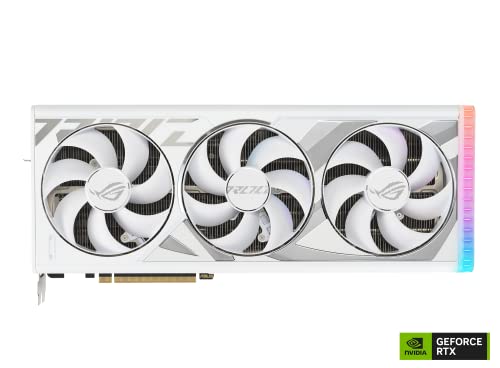 Unleash Gaming Power with ASUS ROG Strix RTX™ 4090 White OC