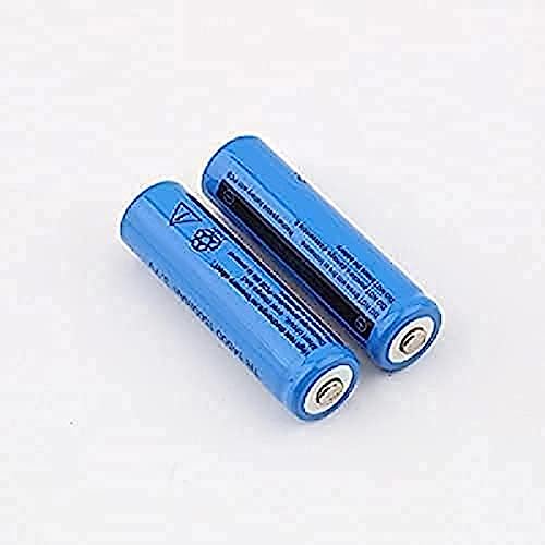 Long-lasting, powerful 3.7V rechargeable battery for LED gadgets – 2pcs