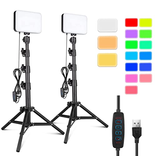 “Transform Your Videos: Torjim RGB Studio Lights”