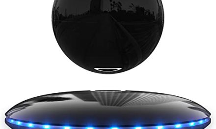 “Unleash 2021’s Coolest Levitating Speaker! Louder Sound, Magnetic Wireless, 360° Rotation – Perfect Gift!”