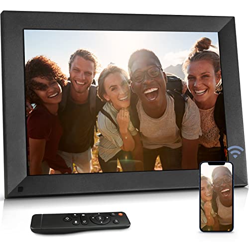 “Share Memories: WiFi Digital Frame with Touch Screen, Auto-Rotate, and 16GB Storage – Perfect Gift!”