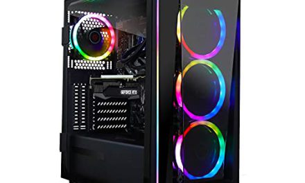 Powerful Gaming PC: Liquid Cooled Intel Core i9, GeForce RTX 3060 Ti, 32GB RAM